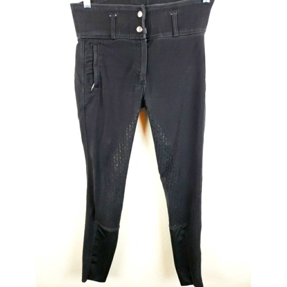 Horze Equestrian Full Seat Breeches Black 26